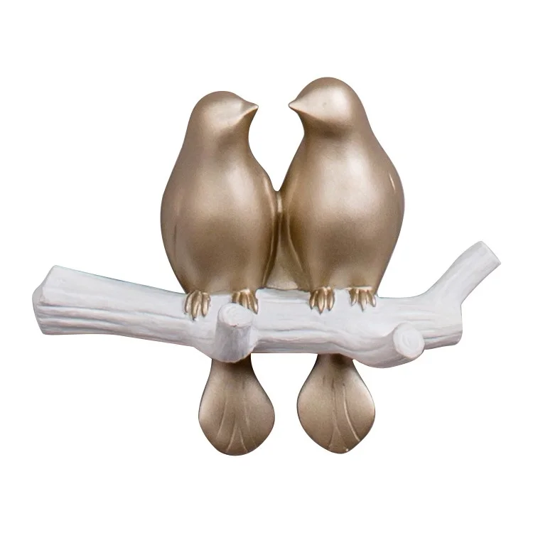 Birdie hook живёт в метопе, чтобы украсить балкон спальни, гостиная, установка стены, кабинет современный и контрактный украшение - Цвет: 2niao