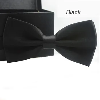 

14 Colors Bow Tie For Men 2020 Classic Gravata Solid Novelty Mens Adjustable Tuxedo Brand Wedding Necktie Ties Corbatas YH