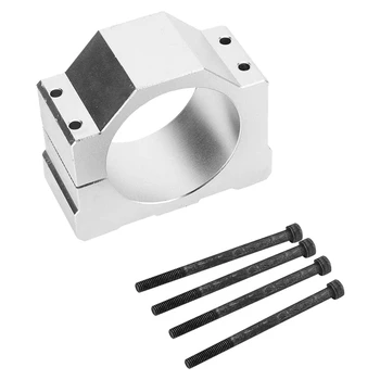 

New 80mm CNC Clamp Mounting Bracket Shaft Spindle Motor Mount Base Holder Support for 1.5Kw 2.2Kw CNC Router Engraving Milling S