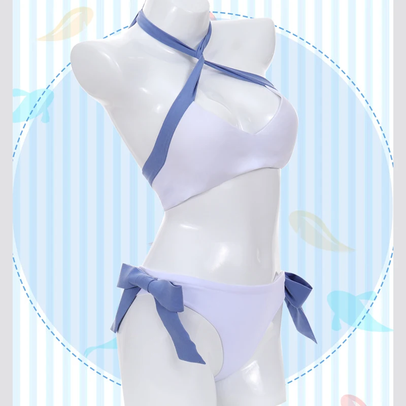 Anime Character Dianya Cospaly Clothing Solid Color Cotton Swimsuit Fate/grand Order | Тематическая одежда и униформа