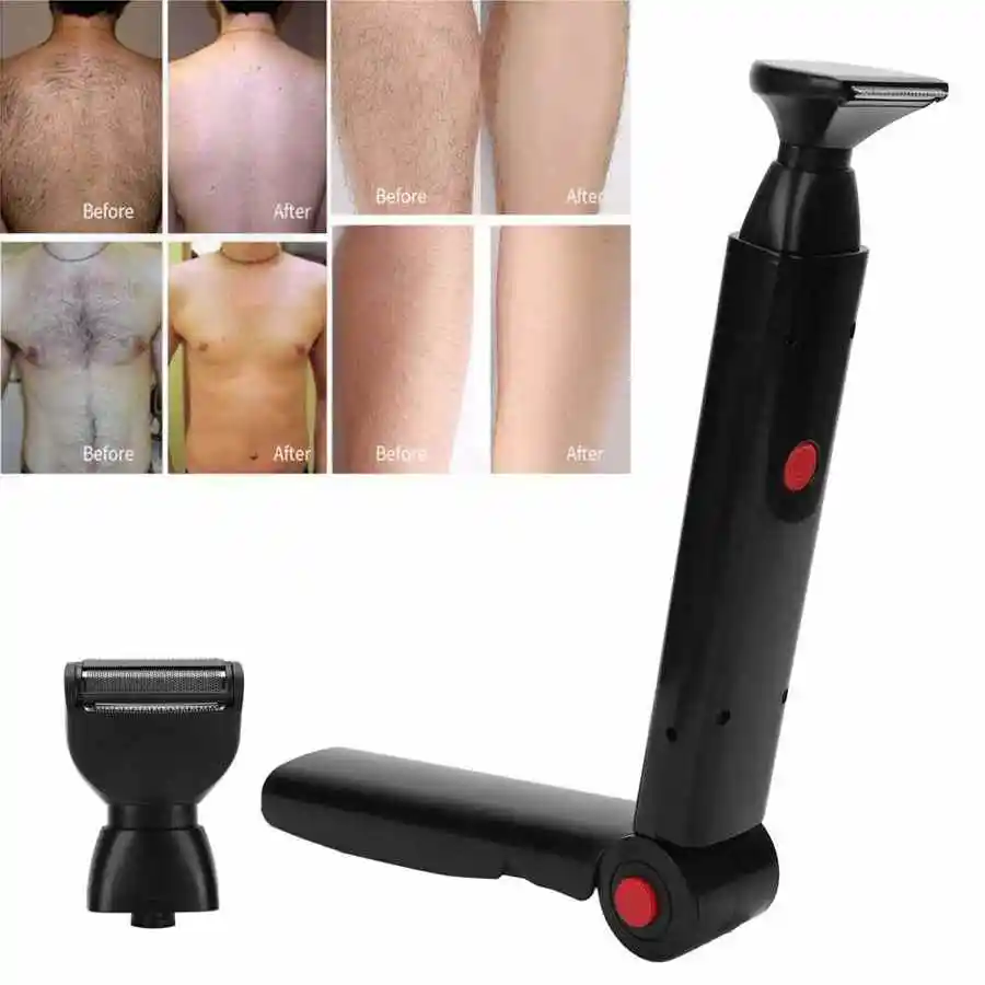 do cabelo e barbeador elétrico com 2