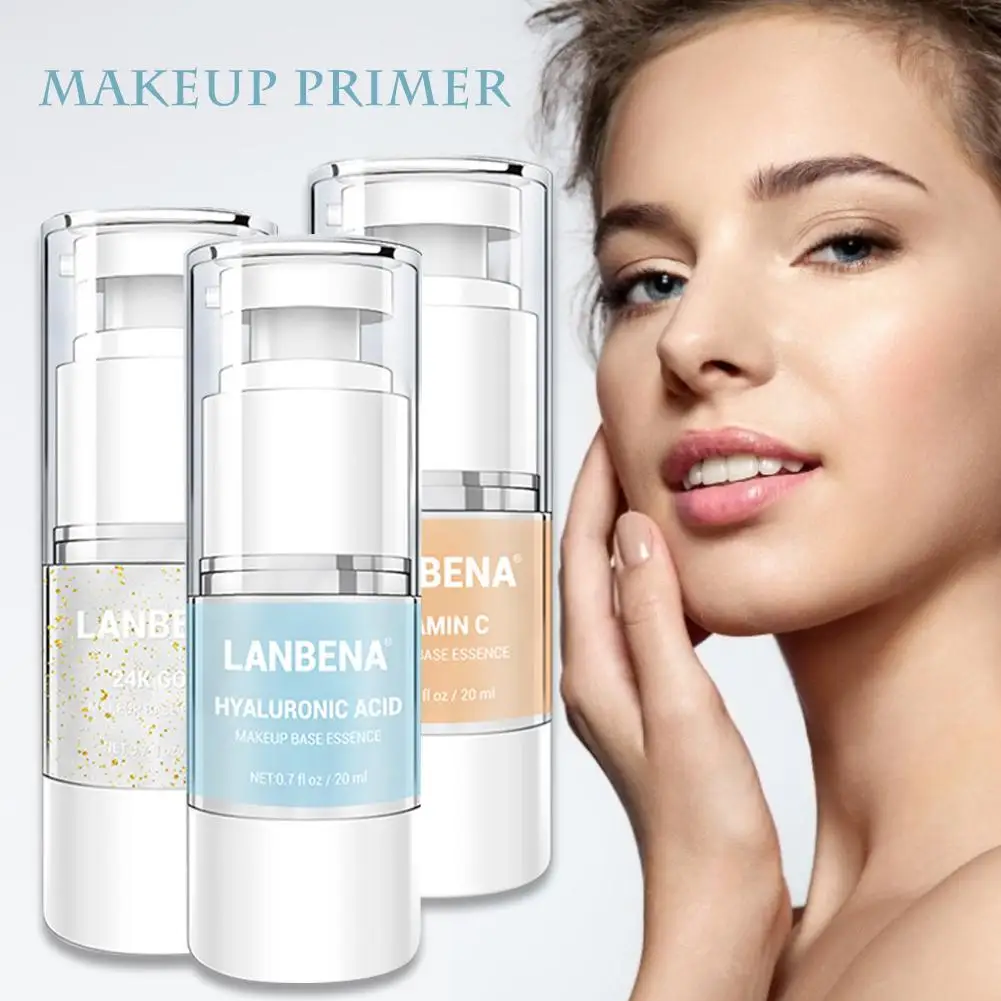 Праймер для макияжа Гиалуроновая кислота Make Up Base VC Primer 24K Gold BB крем слегка увлажняющий BB крем для всех видов новее