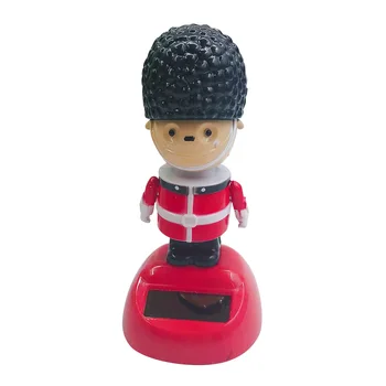 

3pcs ABS Toy Shake Solar Powered Birthday Car Decoration Office Gift Desk Bobble Home Swinging Animated Dancing Doll Ornaments