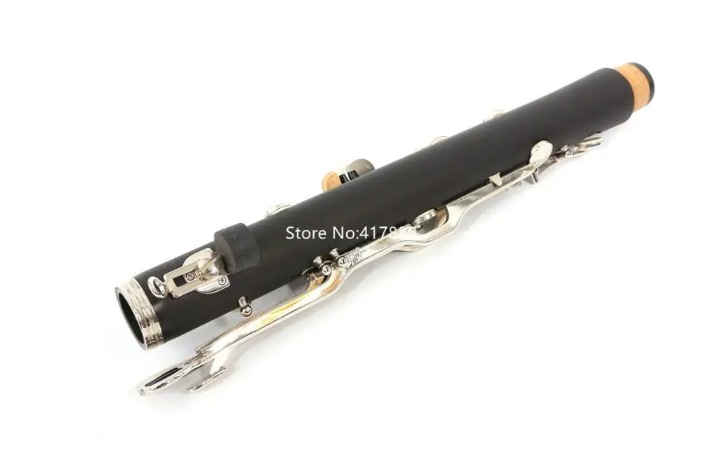 Hot Selling clarinet G key Nickel plated Ebony Wood or Bakelite 17 keys Good sound Professional Musical Instrument with Case