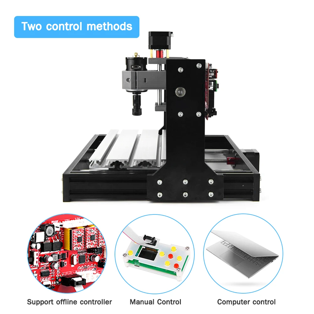 KKMOON CNC 3018 Pro GRBL управление DIY Мини ЧПУ машина 3 оси Pcb фрезерный станок древесины маршрутизатор гравер с автономным управлением Лер