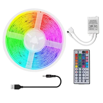 

USB LED Strip Light Portable Waterproof 3528 RGB Strip Lamp TV Desktop Screen Backlight Set with IR44 Keys Home Decor
