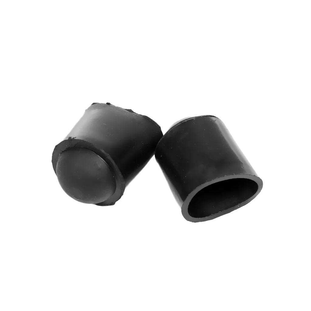 Pack of 2 Pool Cue Bottom Silicone Case Indoor Games Billiards Accessories