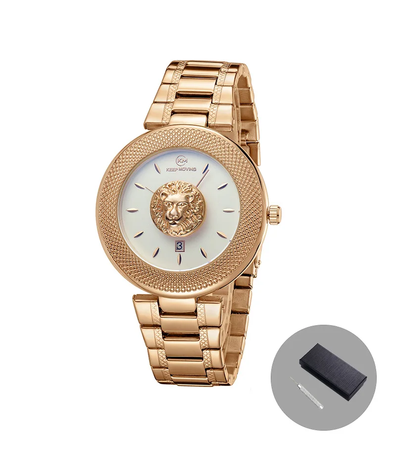 W Rose Gold white Топ люксовый бренд женские часы Кварцевые водонепроницаемые наручные часы из нержавеющей стали с календарем женские часы relogio feminino подарок - Цвет: W Rose Gold white