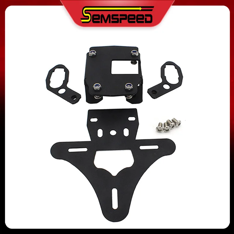 Держатель для заднего номерного знака мотоцикла Kawasaki Z900 Z 900 2017 2020 SEMSPEED CNC