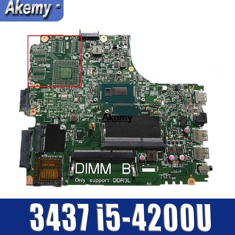 

For DELL 14R 5437 3437 Motherboard I5-4200U CN-0YGRK4 0YGRK4 100% test ok shipping