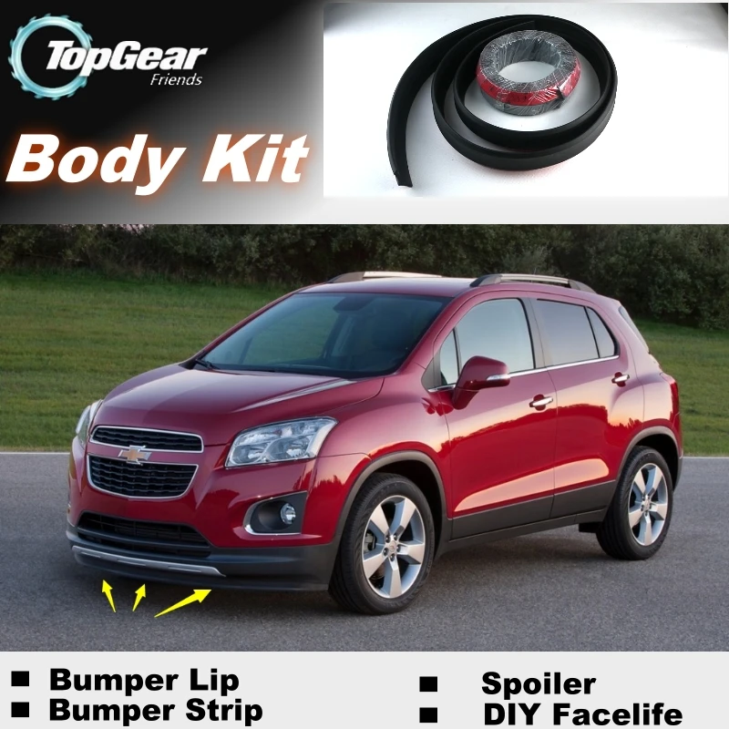 Для Chevrolet Trax Tracker для Holden бампер губы верхняя шестерня магазин спойлеров тюнинга