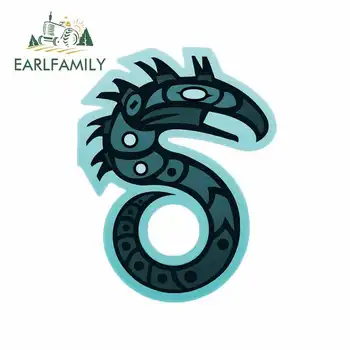 

EARLFAMILY 13cm x 10.2cm for Shadowrun Logo Fine Car Stickers SUV DIY Sticker Waterproof Anime Decal Suitable for VAN RV JDM