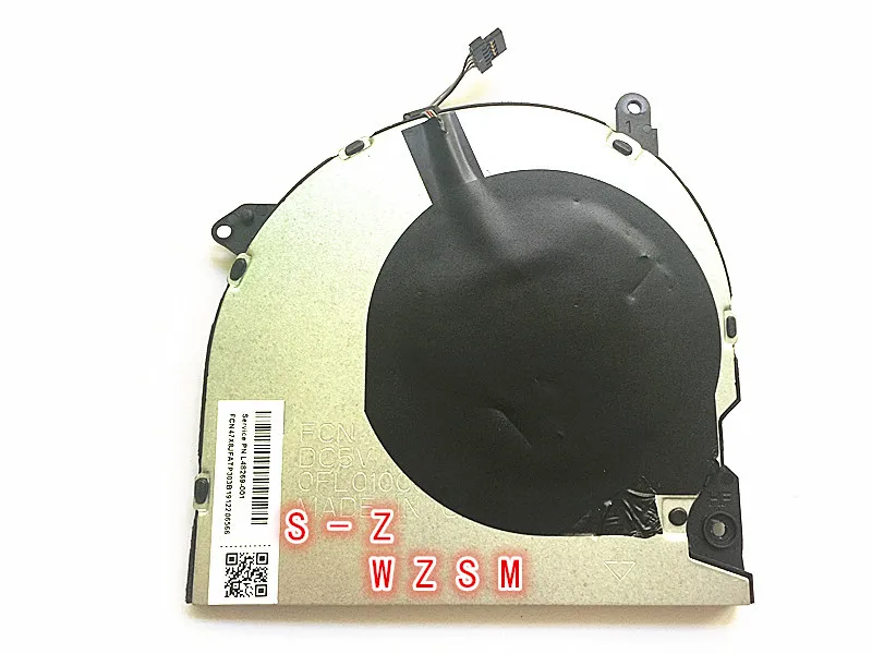 WZSM cpu вентилятор для hp охлаждающий вентилятор zhan 66 14 G2 440 445 G6 Вентилятор охлаждения