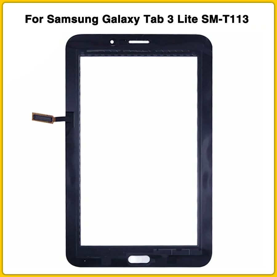T113 сенсорный Экран для samsung Tab 3 Lite SM-T113 SM-T114 SM-T116 T116 Сенсорный экран Панель окрашенные запасные части для Стекло Замена