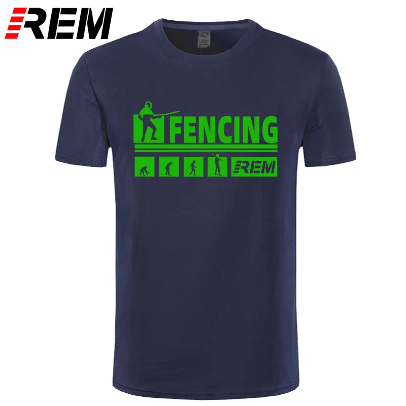 navy green REM, футболка с коротким рукавом, дизайнерская, мужская, новинка, футболка, топы, футболки, повседневная, эволюция, фехтование, модная, уникальная, Классическая, мужская, круглый воротник - Цвет: navy green