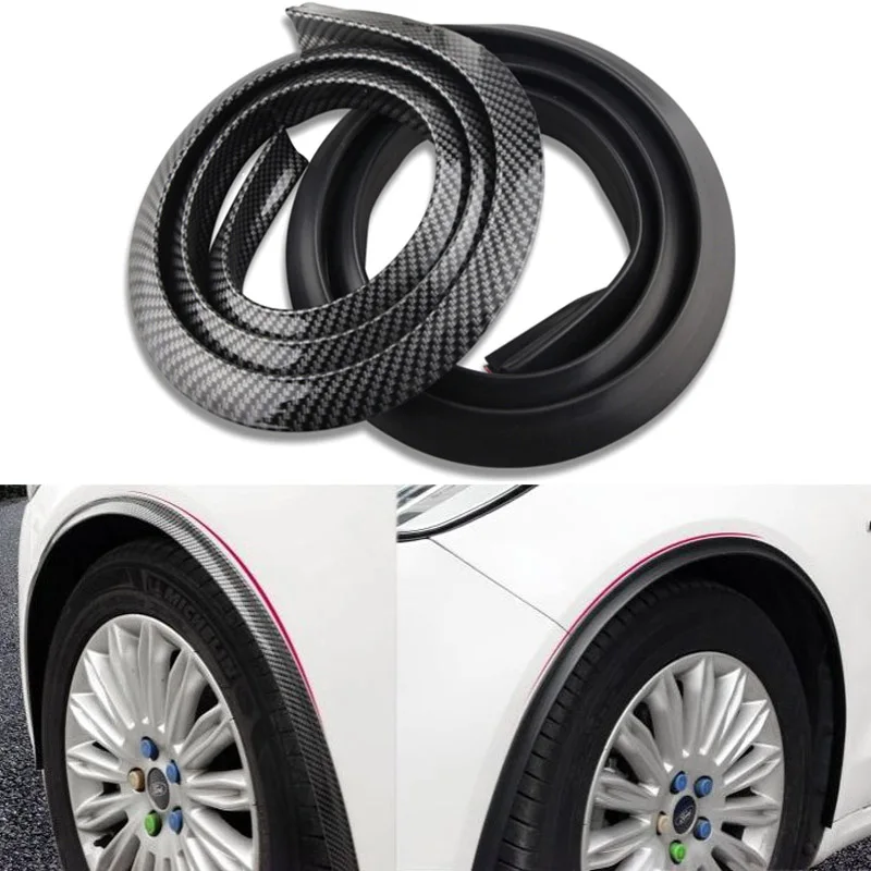 Wheel Eyebrow 150CM Auto Mudguard Fender Flare Lip Body Kit Protector Cover Fit for Mercedes-Benz A B C E | Автомобили и
