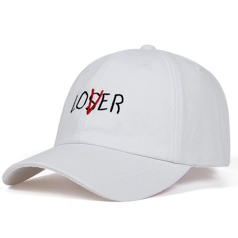 Новые мужские и женские LOSER шляпа c вышивкой, для отца хлопок Бейсбол Кепки унконструктед модные унисекс папа Кепки шапки Bone Гаррос