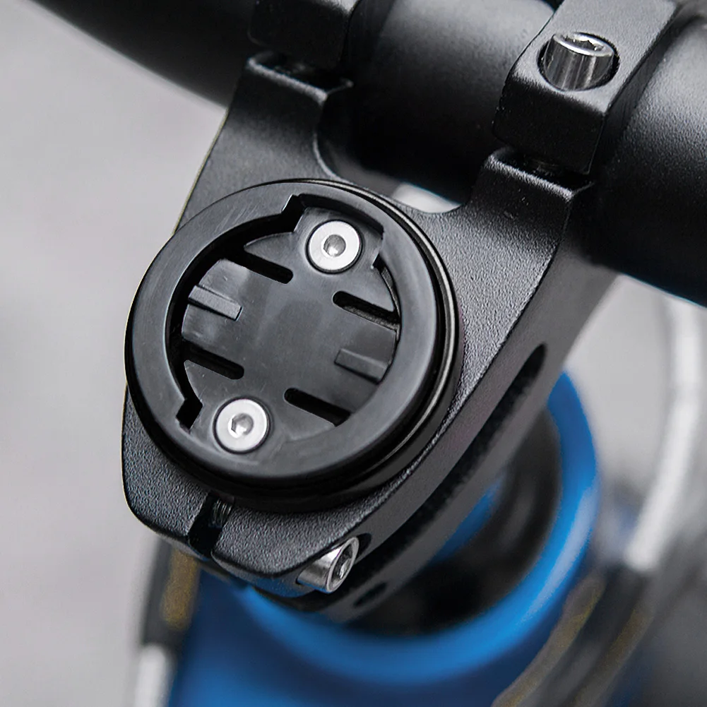 3,5 см, держатель для велосипеда, компьютера, gps, дорожный, MTB, руль для горного велосипеда, расширенный кронштейн, крепление для переднего велосипеда, аксессуары - Цвет: Черный