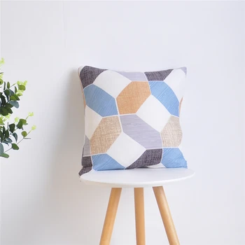 

Elastic Cushion Cover 1 Pieces 45*45cm Throw Pillow Cases for Car Hotel Home Decoration