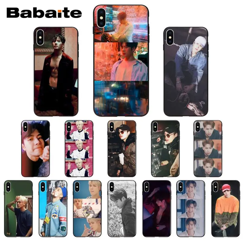 GOT7 Джексон Ван на руку люксовый уникальный дизайн ч экран для iPhone 8 7 6 6S Plus 5 5S SE 11