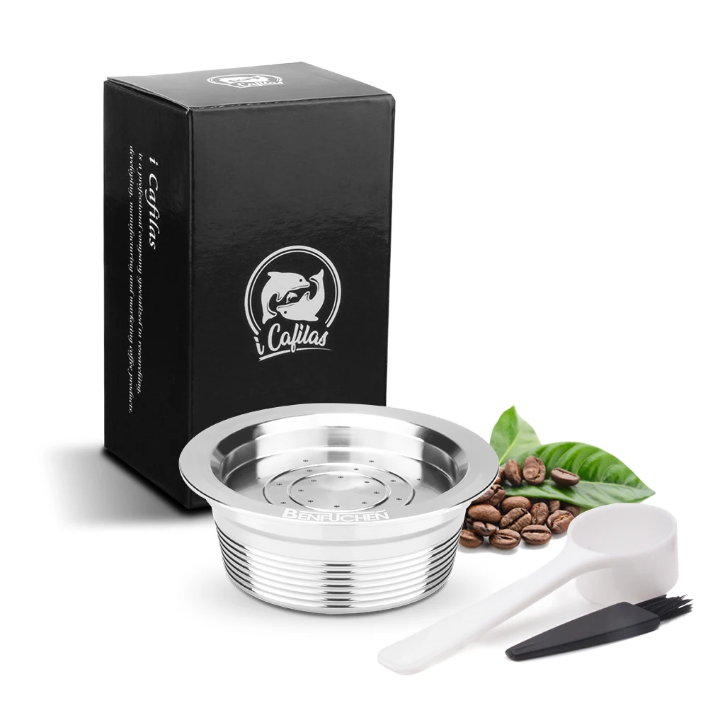 Coffee Capsule Многоразовая перезаправляемая кофейная капсула чашка для Lavazza A Modo Mio Jolie Espria Idola из нержавеющей стали металлическая кофейная капсула чашка Pod - Цвет: Coffee Capsule