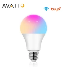 AVATTO Tuya 15 Вт WiFi умная лампа для дома, E27 RGB Светодиодная лампа с регулируемой яркостью с приложением Smart Life, голосовое управление для Google Home, Alexa AVATTO Tuya 15 Вт WiFi умная лампа для дома, E27 RGB Светодиодная лампа с регулируемой яркостью с приложением Smart Life, голосовое управление для Google Home, Alexa