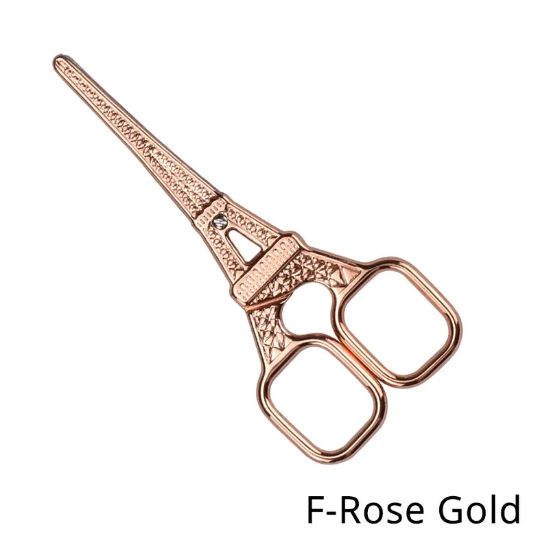 F-Rose Red 21 стилей, из нержавеющей стали для вышивки крестом маленькие ножницы для вышивания и шитья инструменты Costura домашние ножницы для женщин портной ручной работы инструменты - Цвет: F-Rose Red