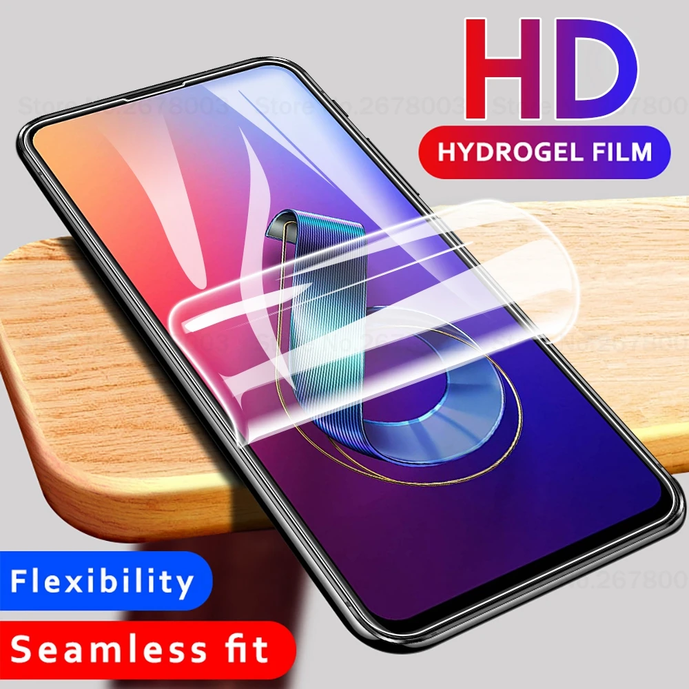 9D мягкая Гидрогелевая пленка для Asus ROG Phone 2 II ZS660KL Zenfone 6 Max Pro M2 Plus M1 5 Lite 5Q 3 4 ZC600KL не