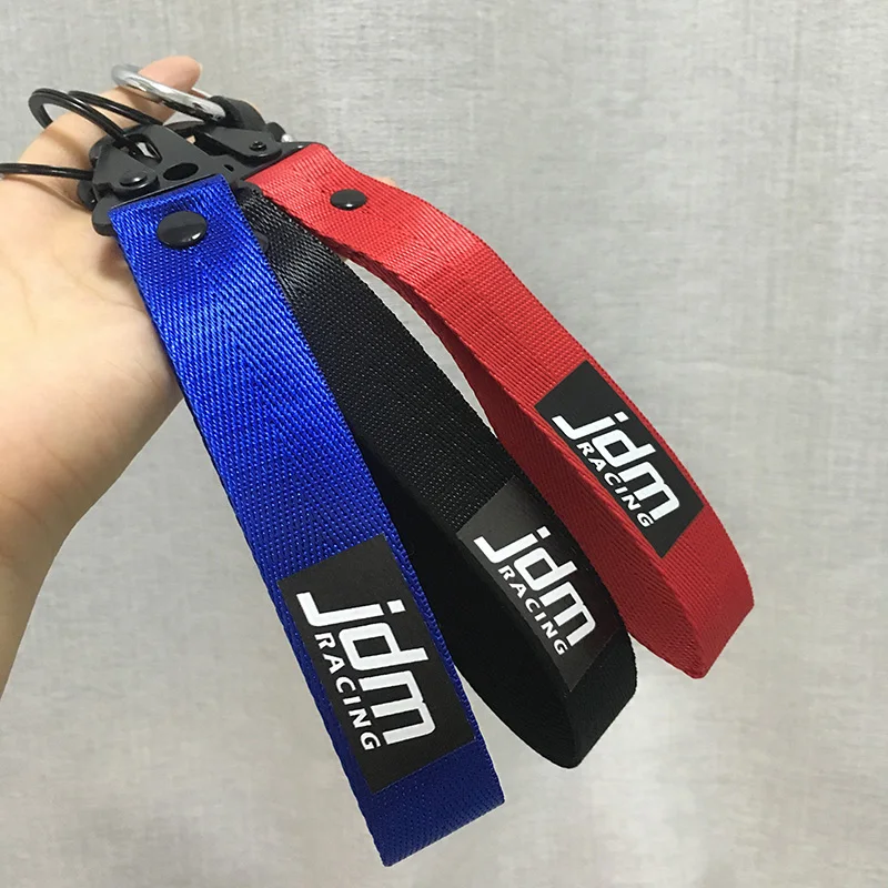 JDM Гоночный брелок для ключей мобильный телефон ID карта подвесной ремешок