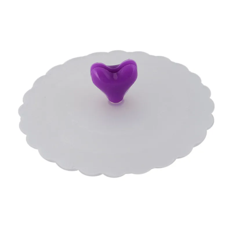 white A Top selling Cup Lid Cover Lace Silicone Diamond Cup Lid Thermal Insulation Cup Cover Dust-proof leakage-proof Reusable Cup Lid - Цвет: white A