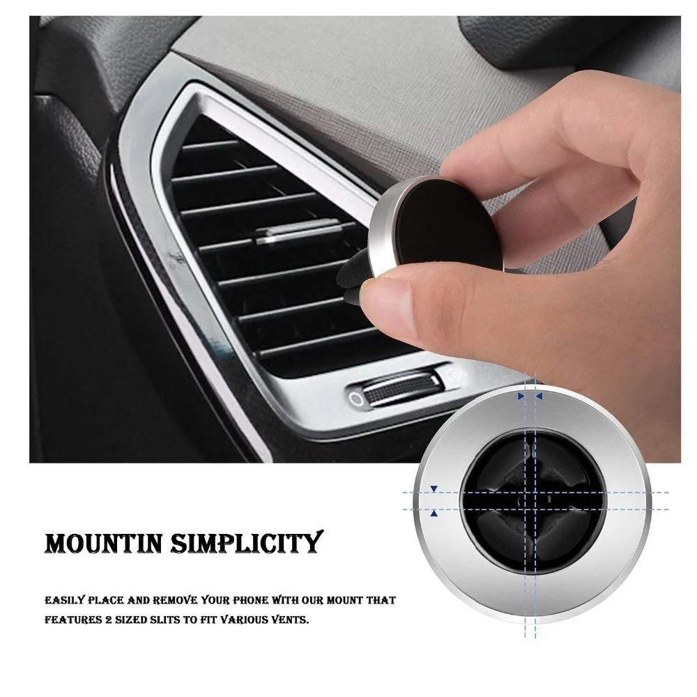 Универсальный магнитный автомобильный держатель для Opel astra Mokka VW Golf Jetta Tiguan Peugeot 206