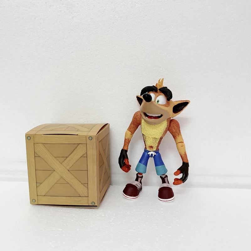 6 дюймов NECA оригинальная игра Crash Bandicoot Sane Трилогия фигурка модель игрушка кукла подарок