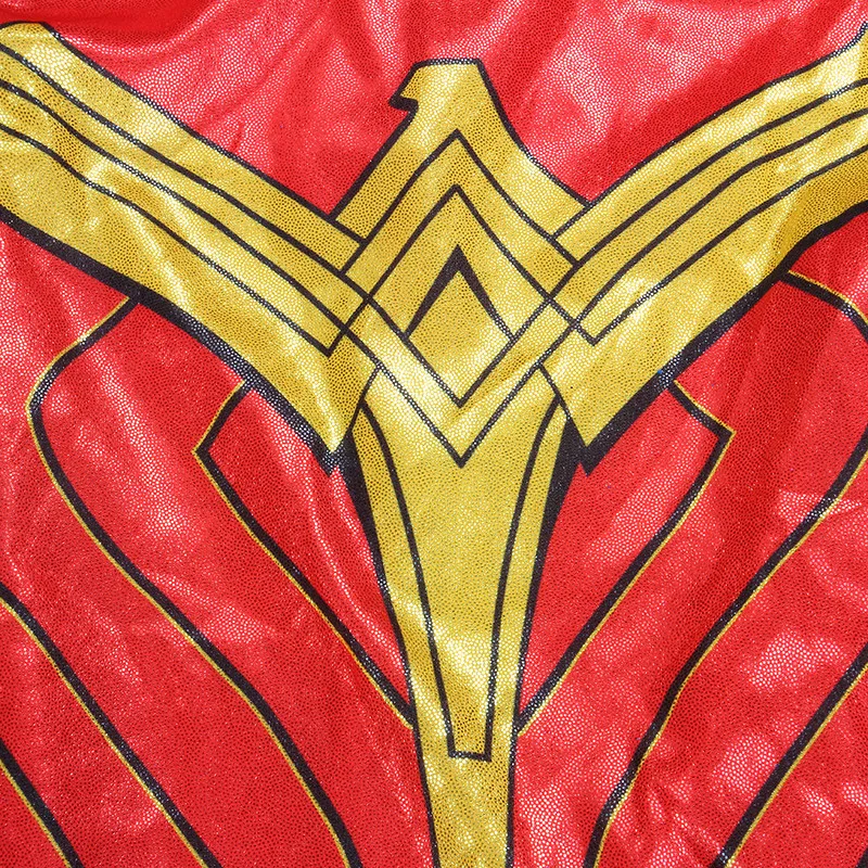 От 4 до 10 лет фильм Лидер продаж роскошный ребенок Dawn of Justice Wonder Woman костюм Хэллоуин косплей платье