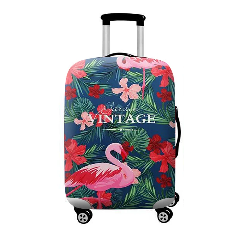 TRIPNUO Чехол для багажа с 3D рисунком, защитный чехол с милыми животными, эластичный чехол для 18-32 дюймов, XL, аксессуары для путешествий - Цвет: 39