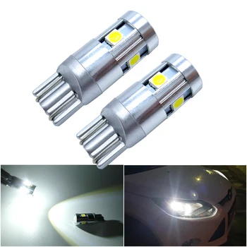 

2x Car Led T10 W5W LED Light Bulb Car Interior Light License Plate Trunk Lamp For Peugeot 206 207 307 308 407 2008 3008