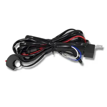 

Universal Motocross Atv Modified Work Light Spotlight Plastic Led Fog Light Harness On/Off Switch 1 Piece