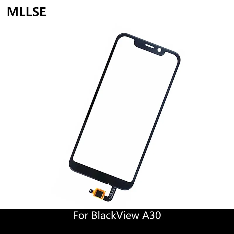 Черный сенсорный экран для BlackView A30 сенсорный экран дигитайзер Панель переднее стекло объектив сенсор с клейкой лентой