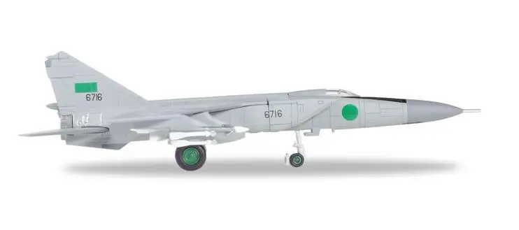 Herpa Ливийская Air Force Микоян Гуревич MiG-25PD 1025th антенна эскадрильи AI Jufra Base-заливе сидра 1/200 литья под давлением модель самолета