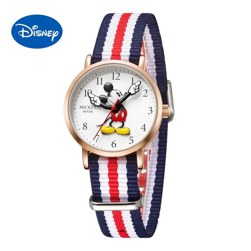 

Authentic Disney Children's Watch Mickey Cute Quartz Watch Elementary And Middle School Student Watch Mickey Cartoon Watch
