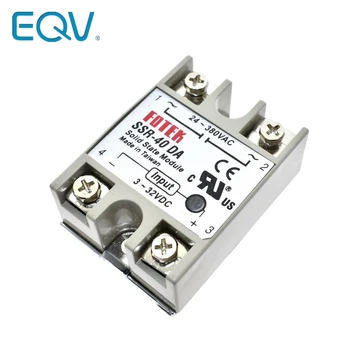 

Solid State Relay SSR-10DA SSR-25DA SSR-40DA 10A 25A 40A Actually 3-32V DC TO 24-380V AC SSR 10DA 25DA 40DA