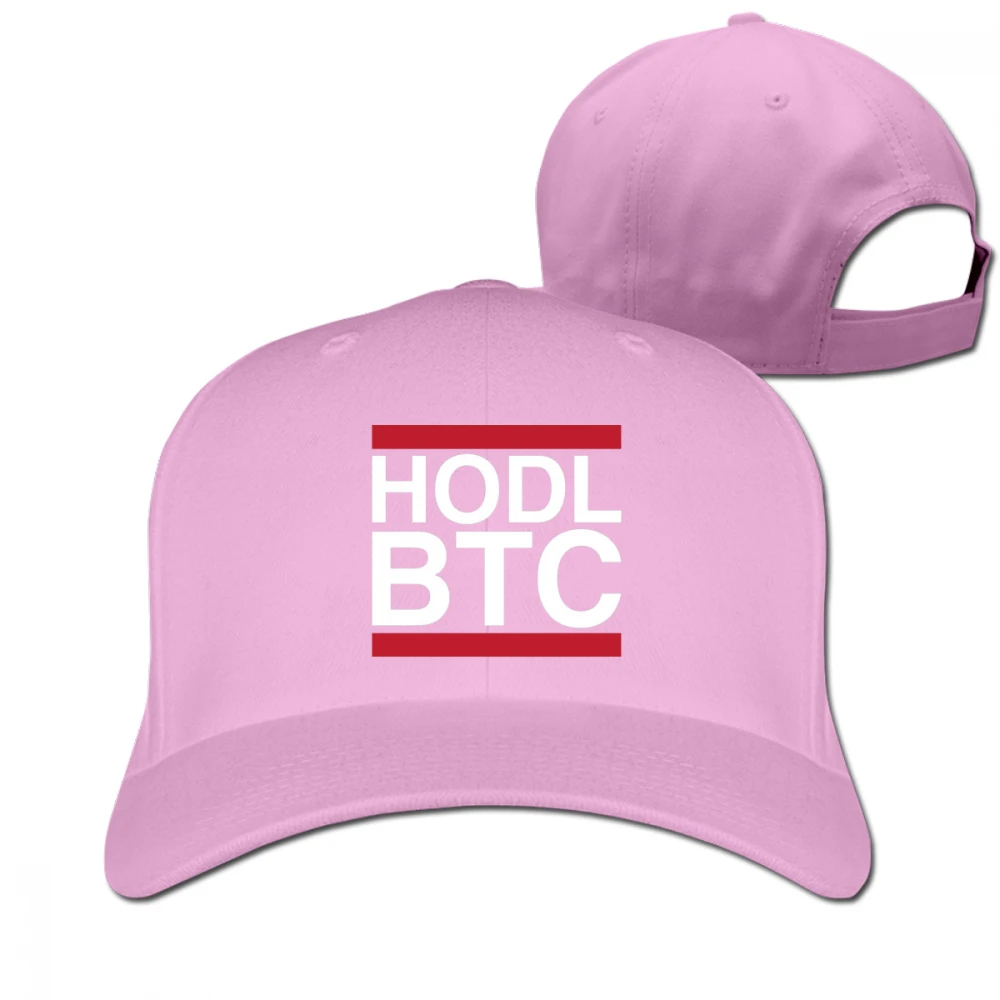 HODL BTC Биткойн Черный Унисекс Мужская Женская кепка для покера Регулируемая шляпа для гольфа папа