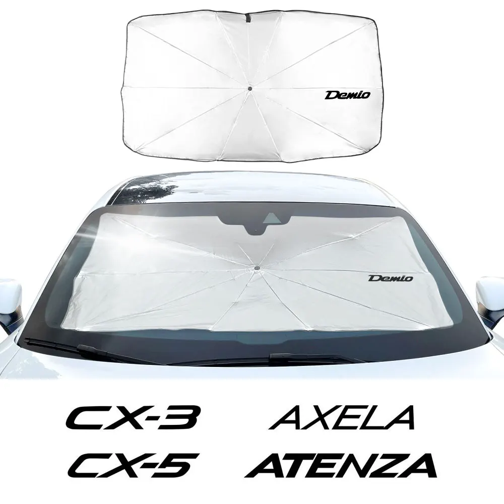 Car sunshade front window windshield for Mazda 3 6 CX3 CX6 Atenza Demio Axela