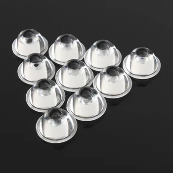 

10pcs/Set 20mm 10/30/60/90/120 Reflector Collimator Degree Optical Glass LED Lens For 1W 3W 5W LED Light Lamp Bulb E27 MR16 GU10