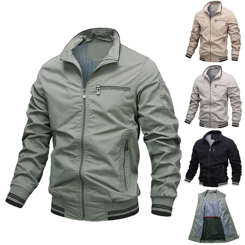 

Autumn Running Jackets Men 2020 Winter Military Airsoft Bomber Jacket Coat New Pilot Jacket Air Force Casual Cargo Jacket Men