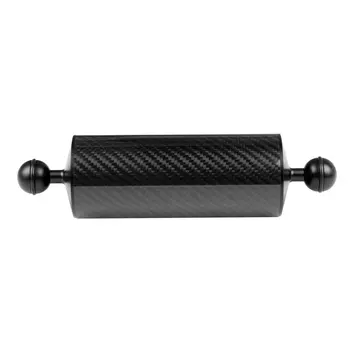 

60mm Carbon Fiber Float Buoyancy Aquatic -Arm Double Ball Floating Mount for Diving Camera Underwater Tray