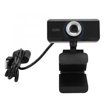 

1080P Computer Camera High-Definition 360 Degrees Rotatable for Video Remote Meeting Computer Accessories