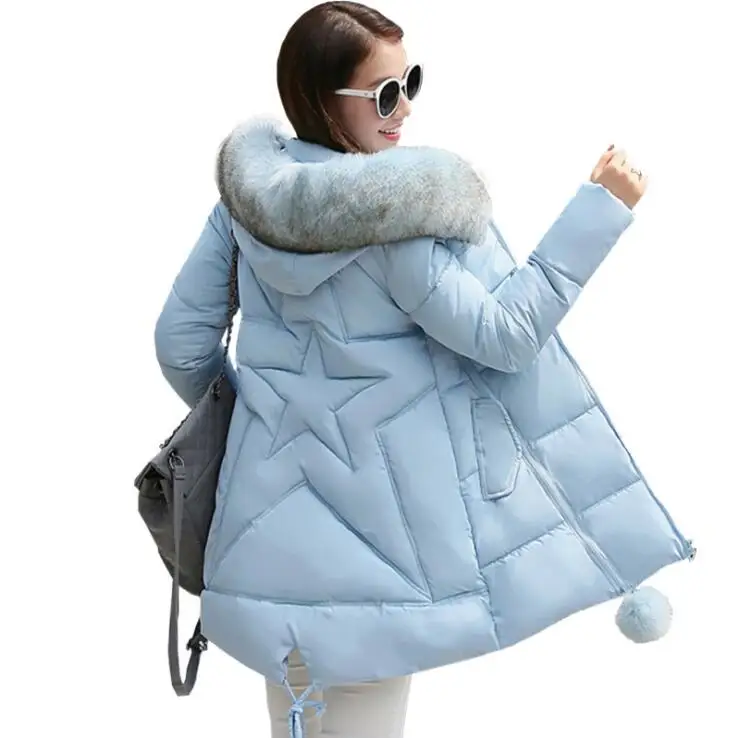 Женские теплые пальто с капюшоном парки с искусственным мехом куртки для беременных зимнее пальто Верхняя одежда куртка пальто для беременных 7XL теплое зимнее пальто