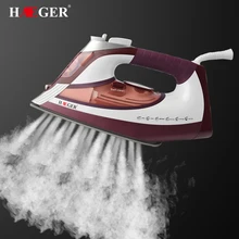 2600W home laundry appliances Electric Steam Iron For Clothes Multifunction Adjustable Ceramic soleplate iron