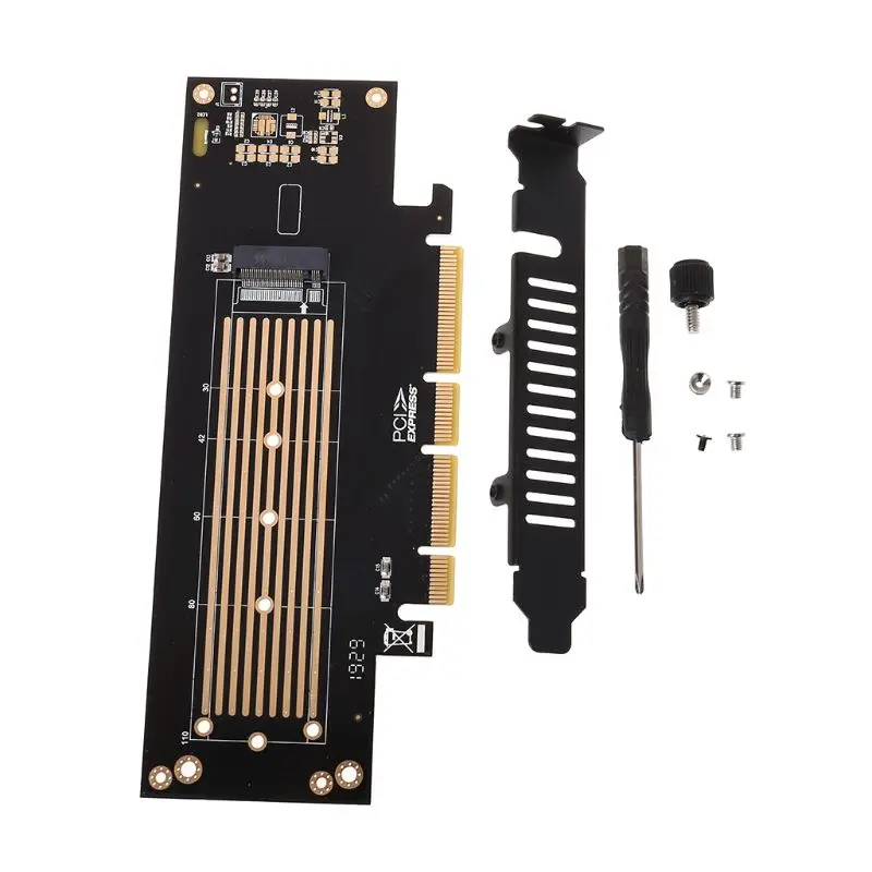 M.2 NVMe SSD для PCIe карты расширения M ключ PCIE 3,0X4X16 2230-22110 адаптер