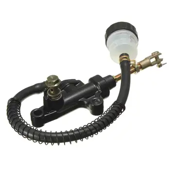 

14mm Motorcycle Rear Brake Clutch Lever Pump Master Cylinder Fluid Reservoir For Yamaha YZF-R1 R6 1998-2005 TZR250 FZR250 TDM850